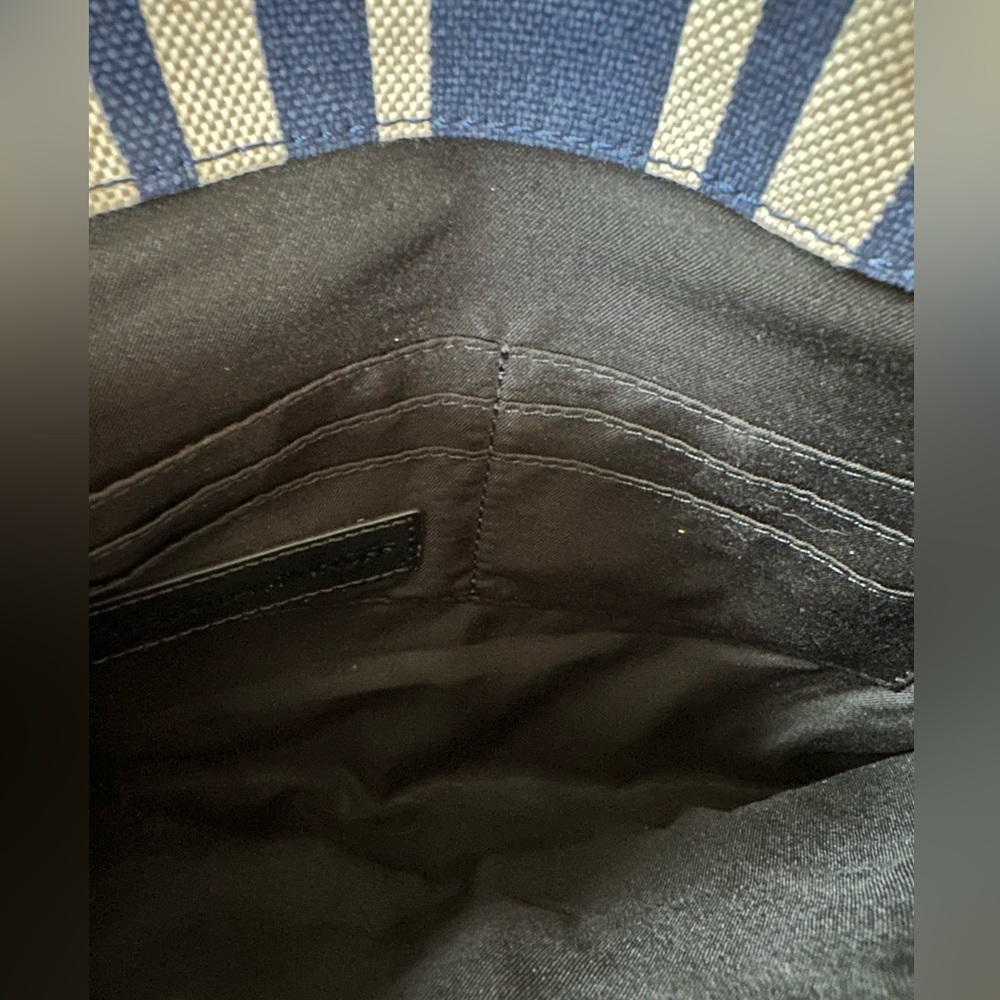 Rebecca Minkoff Striped Blue and White Clutch - Picture 12 of 15